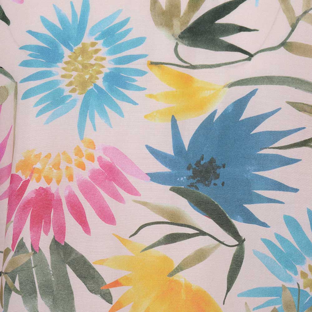 Tunikabluse Flowerprint (multicolor, 32) | multicolor