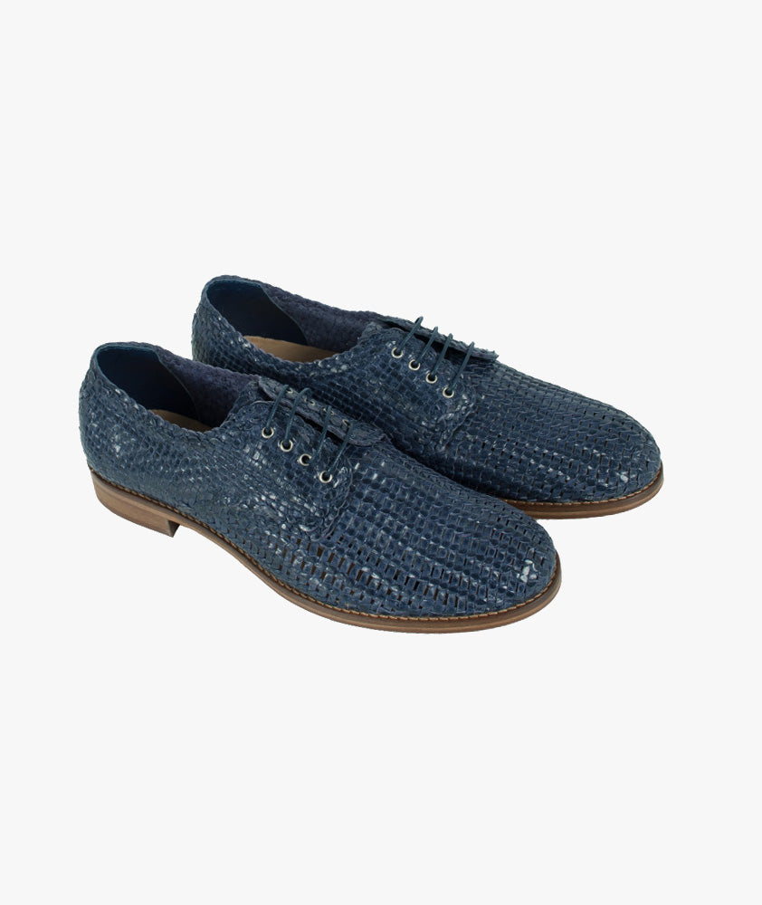Flechtderby | blau