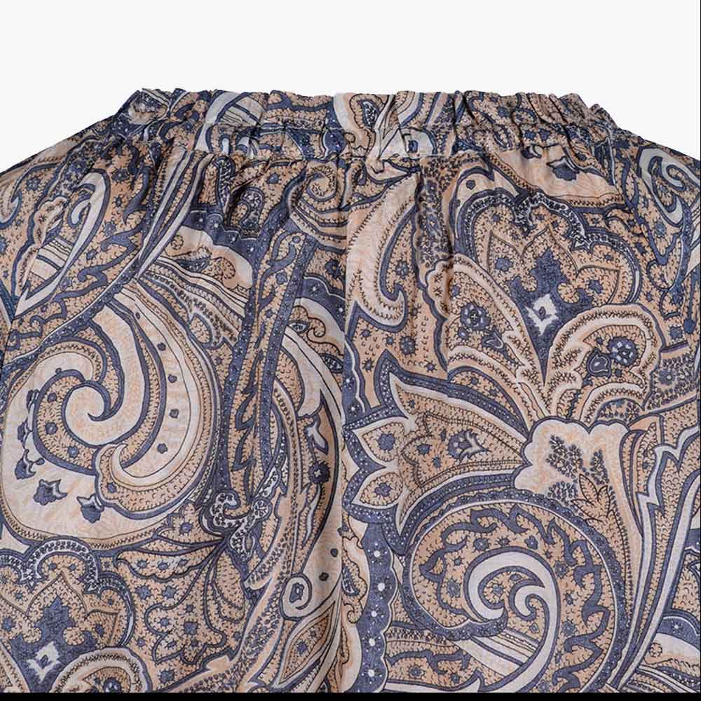 Kleid Tinka Paisley | blau