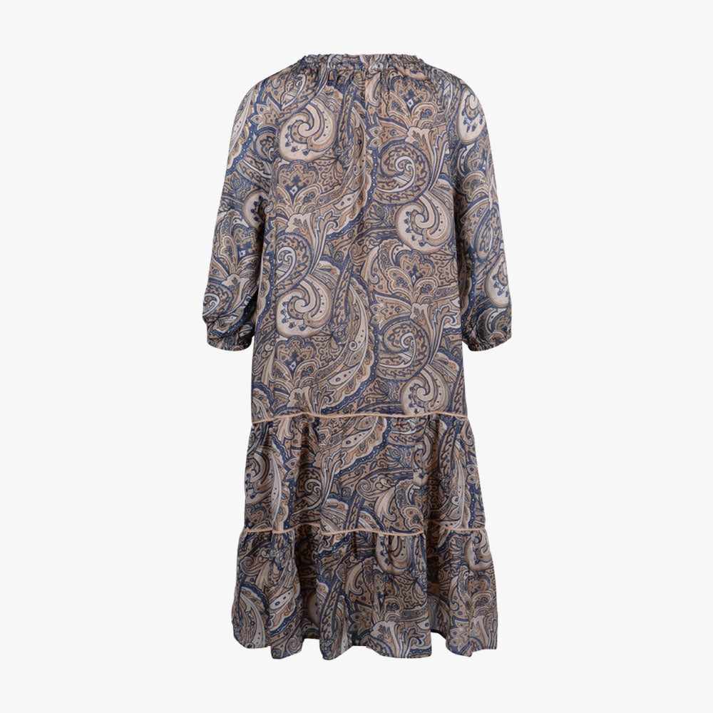 Kleid Tinka Paisley | blau