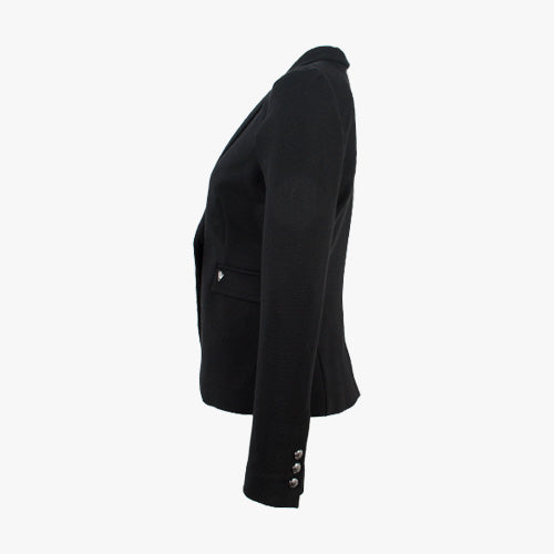 Blazer uni (schwarz, 32) | schwarz