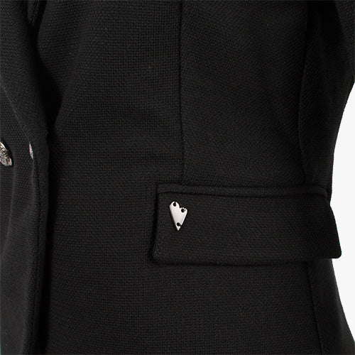 Blazer uni (schwarz, 32) | schwarz