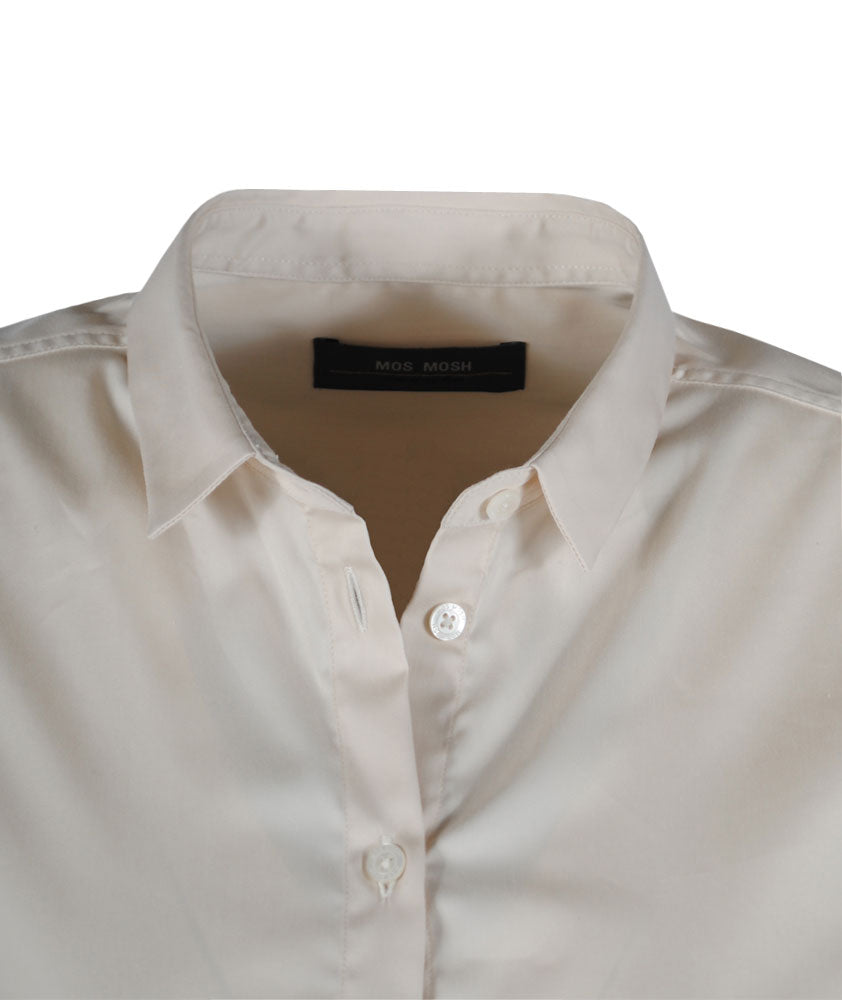 Bluse Classic uni | beige