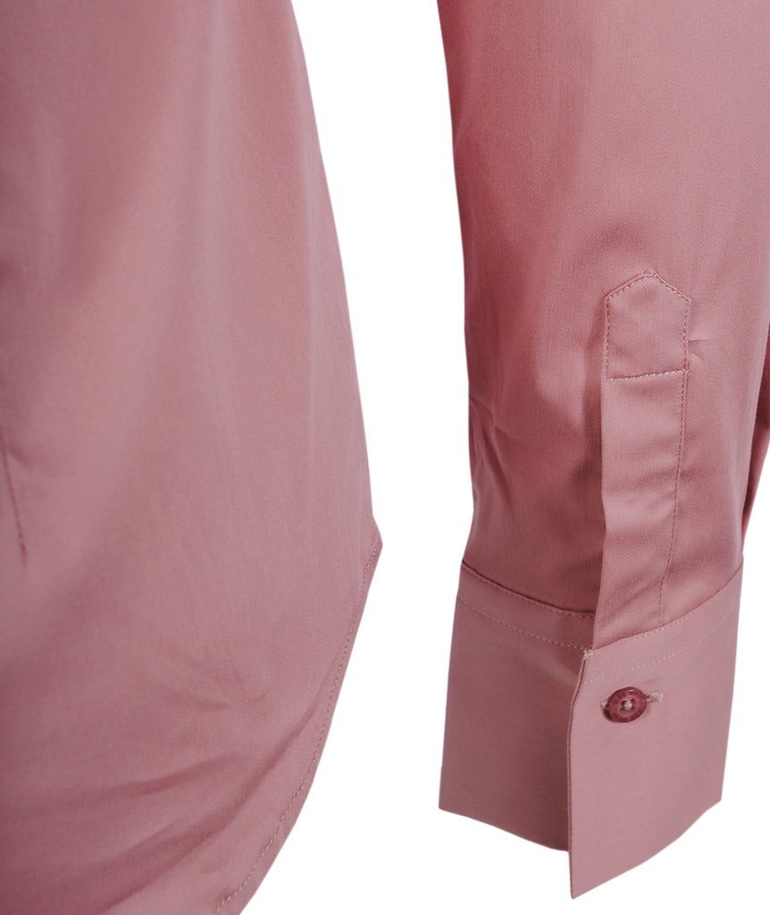 Bluse Classic uni | rose