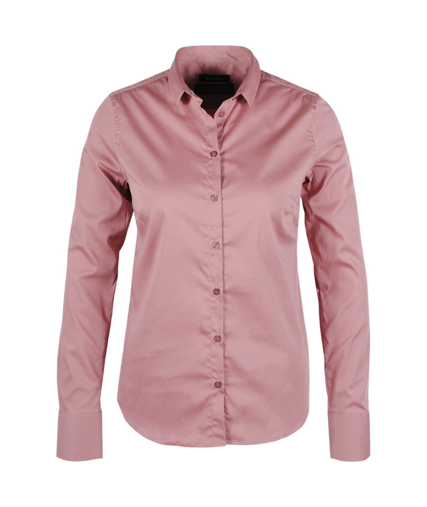 Bluse Classic uni | rose