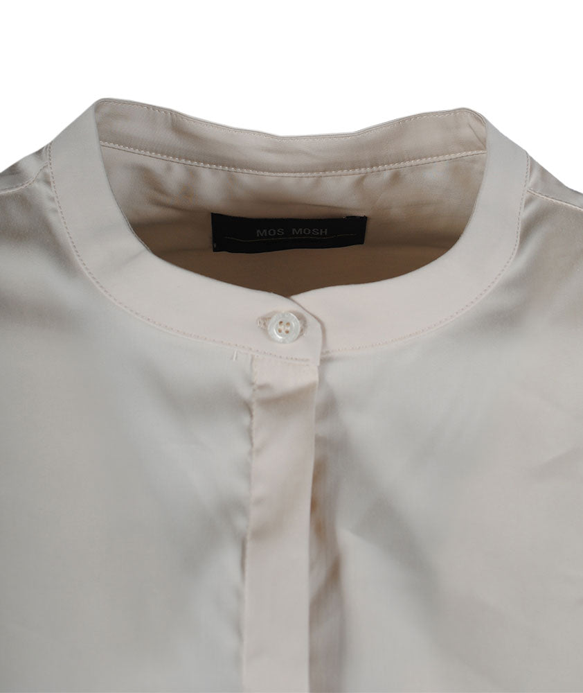 Bluse Mattie Rüsche | beige