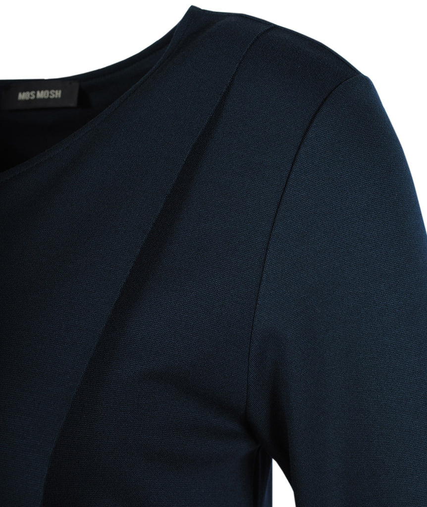 Kleid Volantärmel | petrol