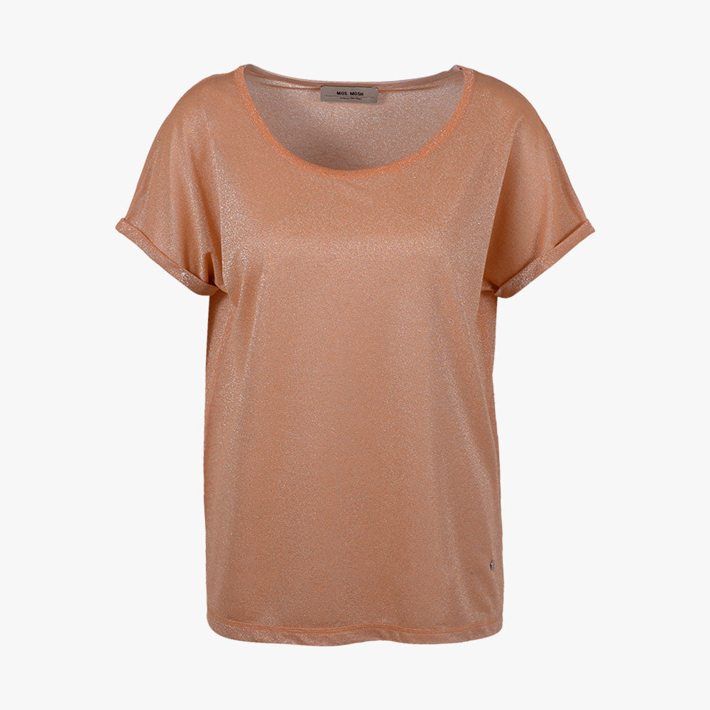 RH-Shirt Lurex Kay (apricot, XS) | apricot