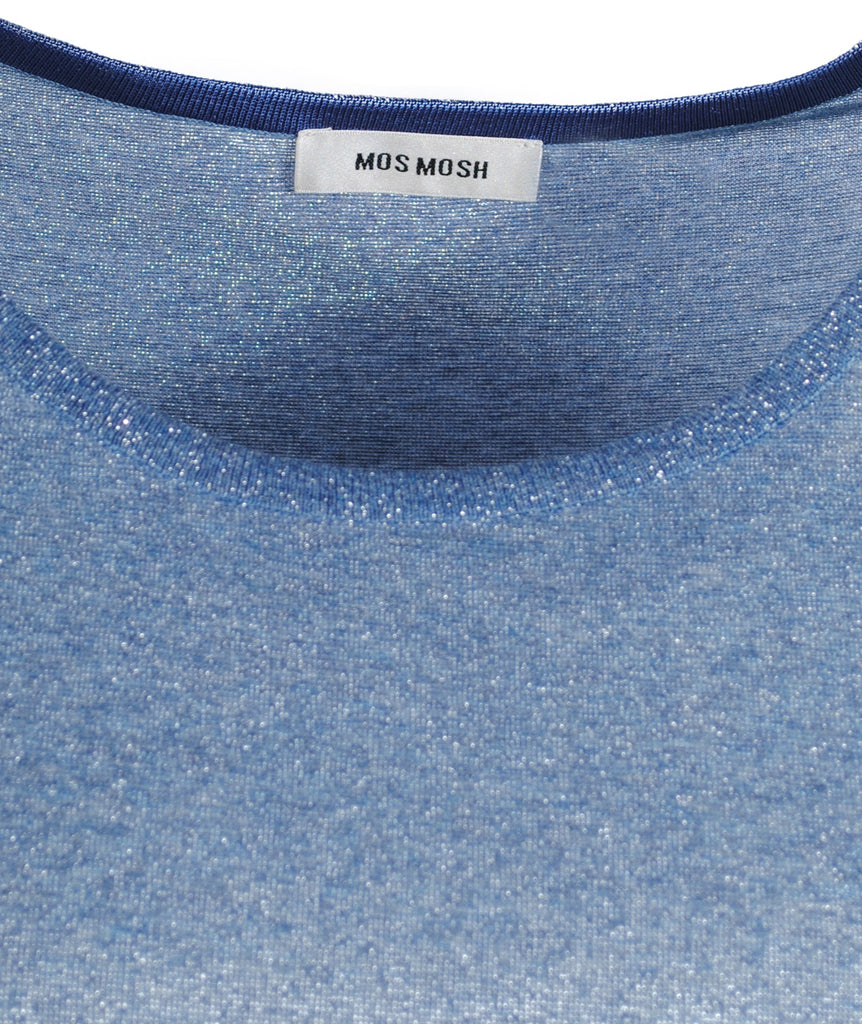 RH-Shirt Lurex Kay | blau