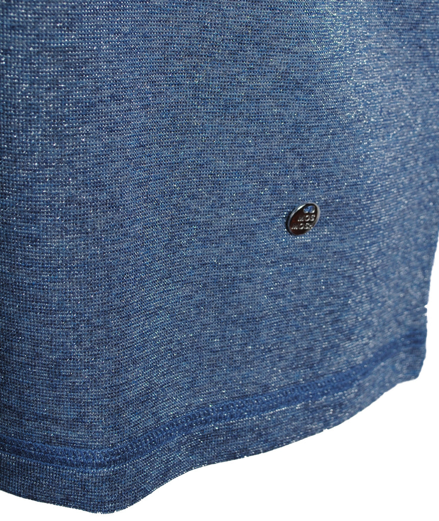 RH-Shirt Lurex Kay | blau