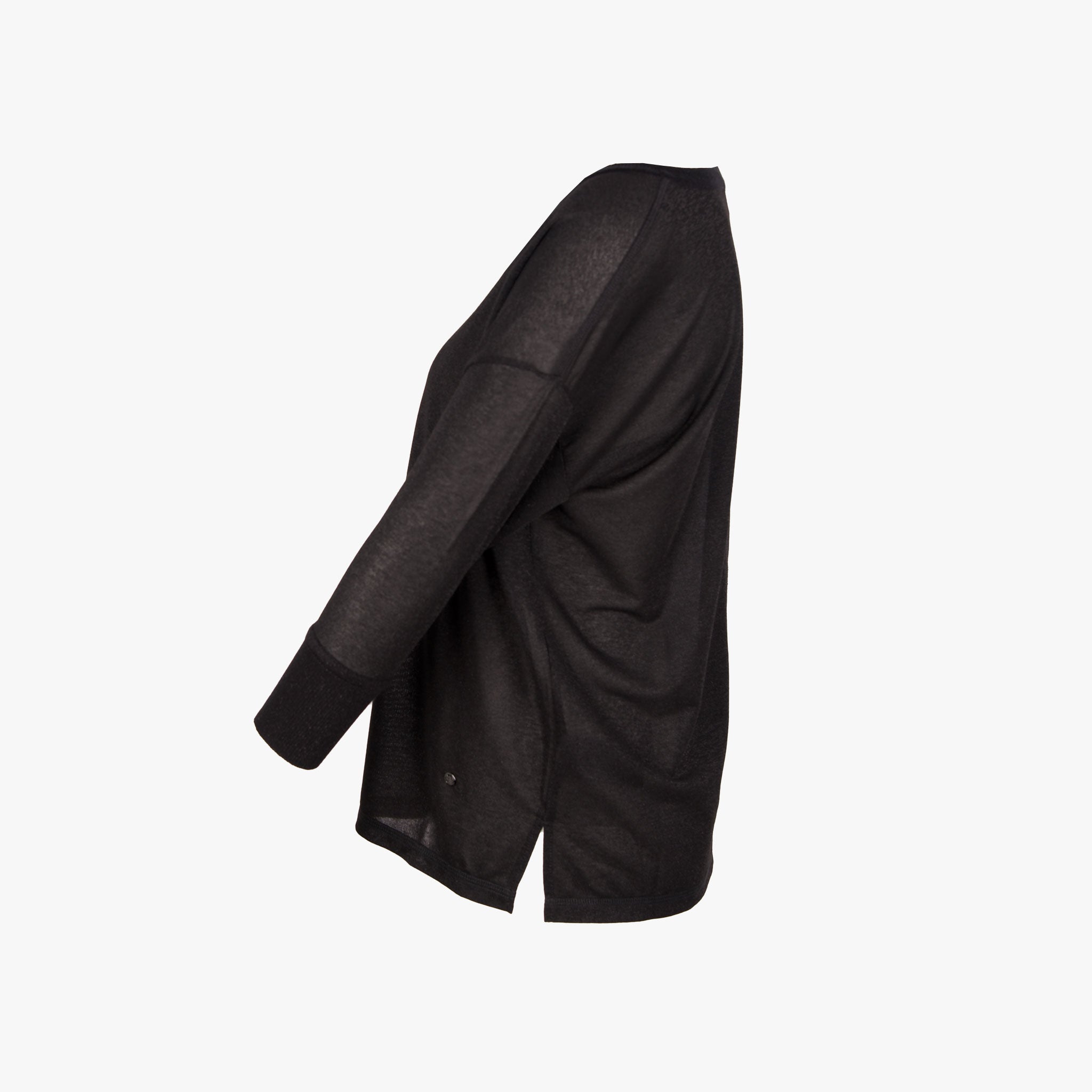 Mos Mosh Shirt Lurex Kiara | schwarz
