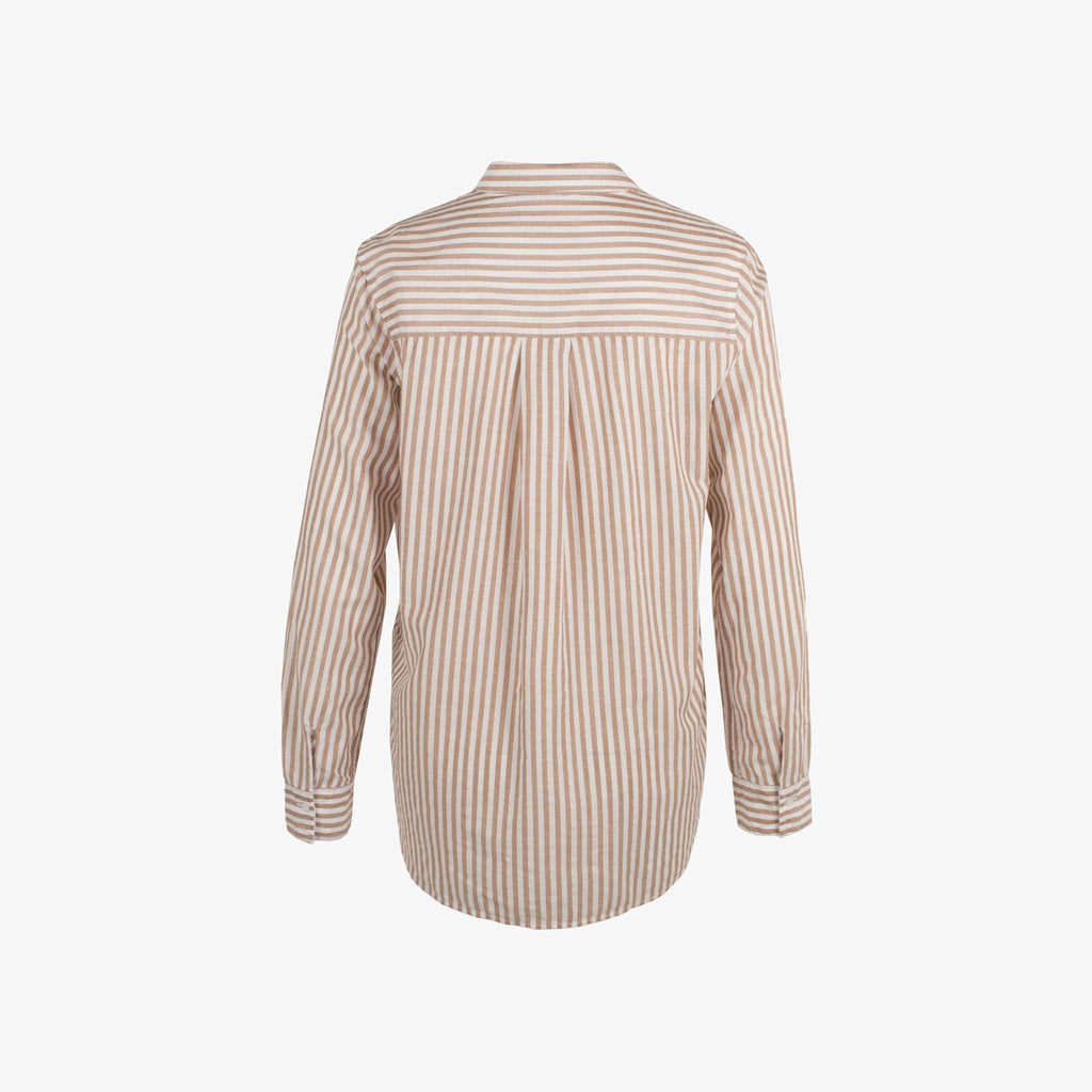 Mos Mosh Streifenbluse Karli | braun