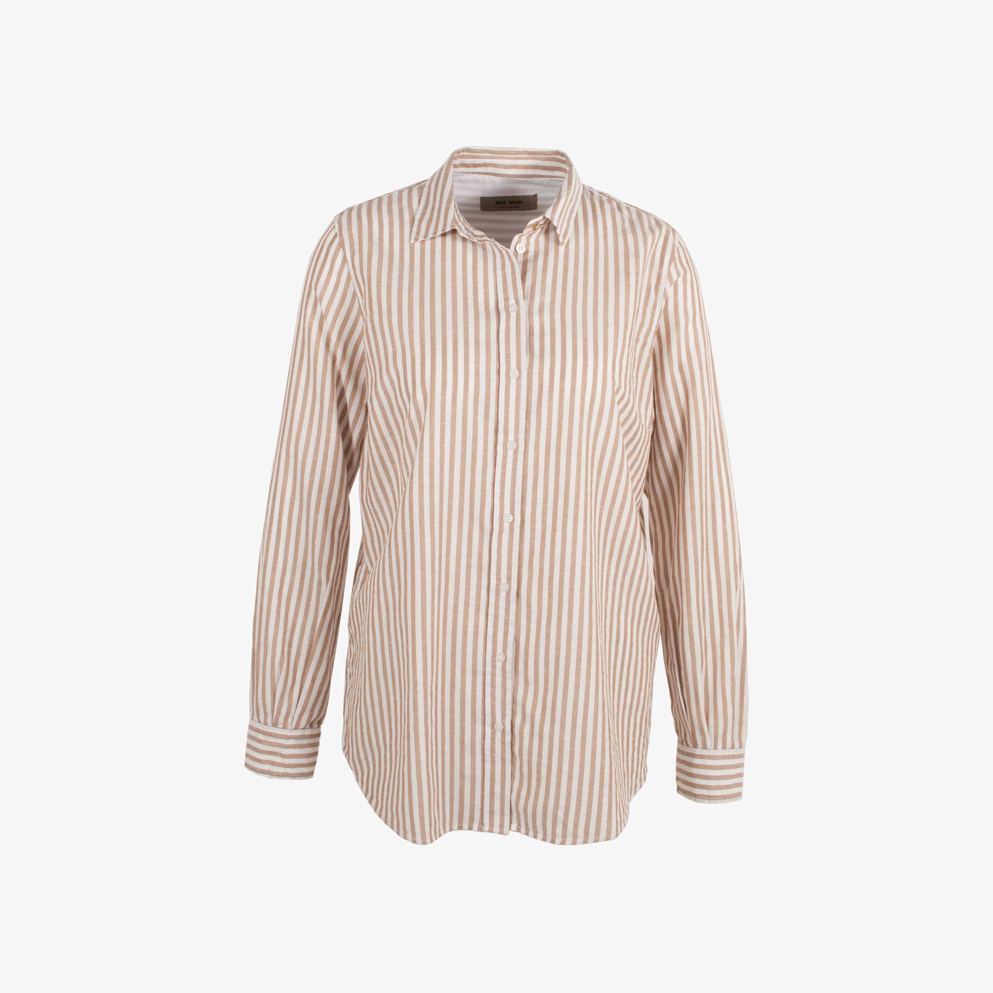 Mos Mosh Streifenbluse Karli | braun