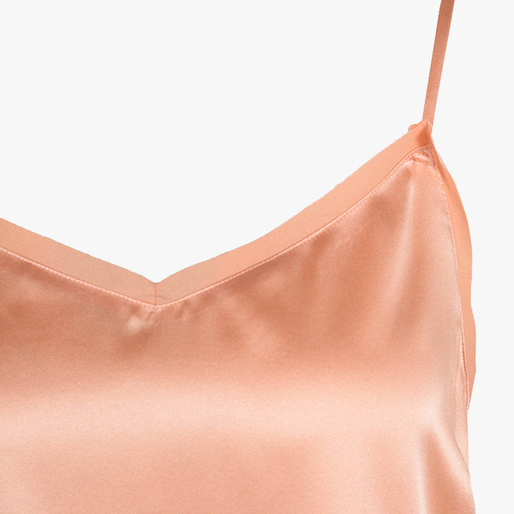 Top Seide Ditte (apricot, XS) | apricot