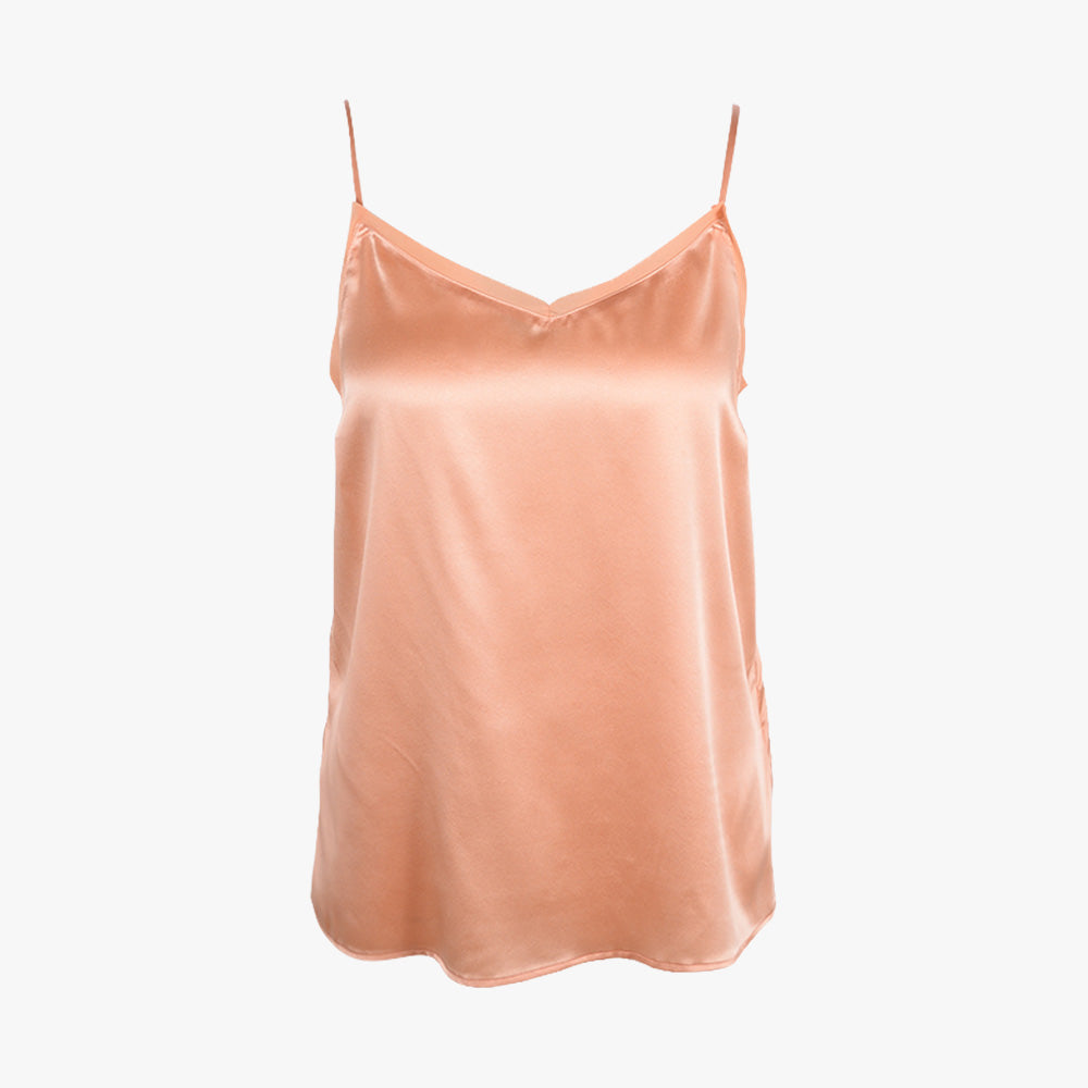 Top Seide Ditte (apricot, XS) | apricot