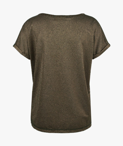 RH-Shirt Lurex Kay (oliv, XS) | oliv