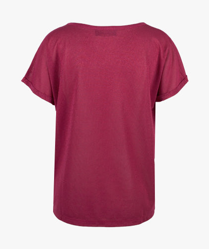 RH-Shirt Lurex Kay (pink, XS) | pink