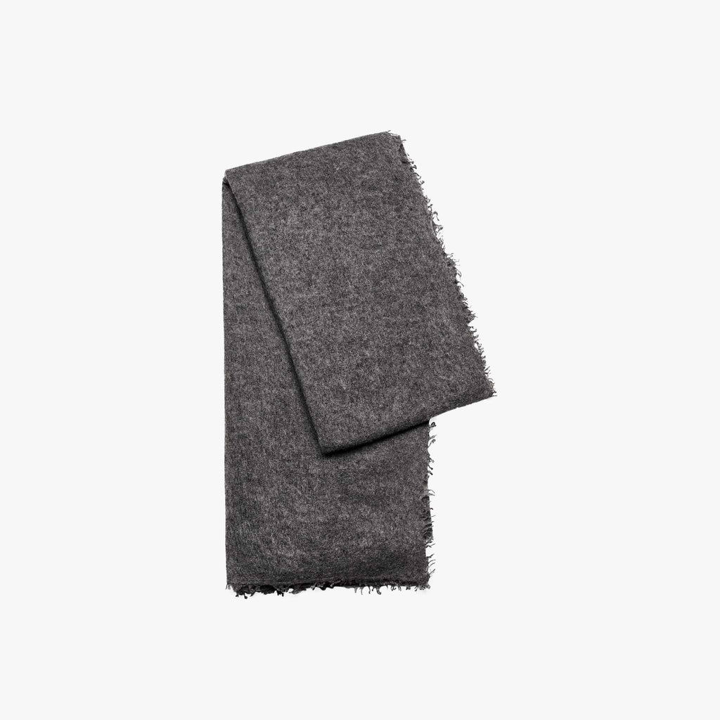 Mouleta Cashmereschal 85x200cm | graumelange