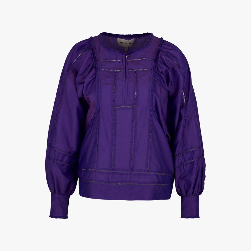 Munthe Bluse City | lila