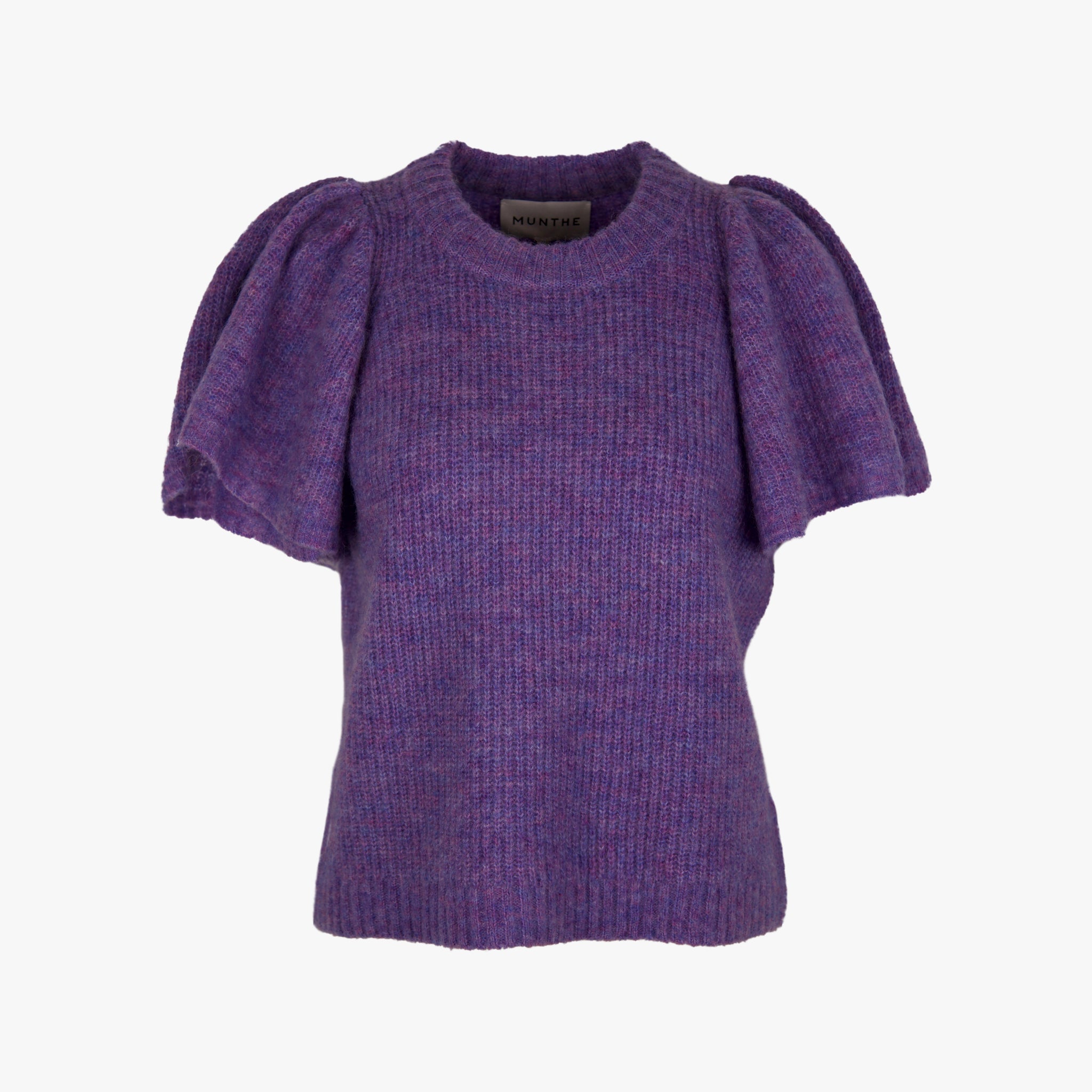 Munthe Strickpulli Cabs | lila