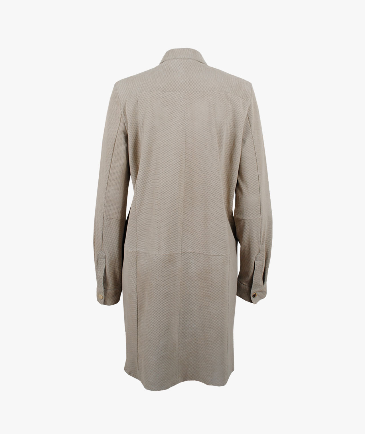 Mantel Ziegenvelour | beige