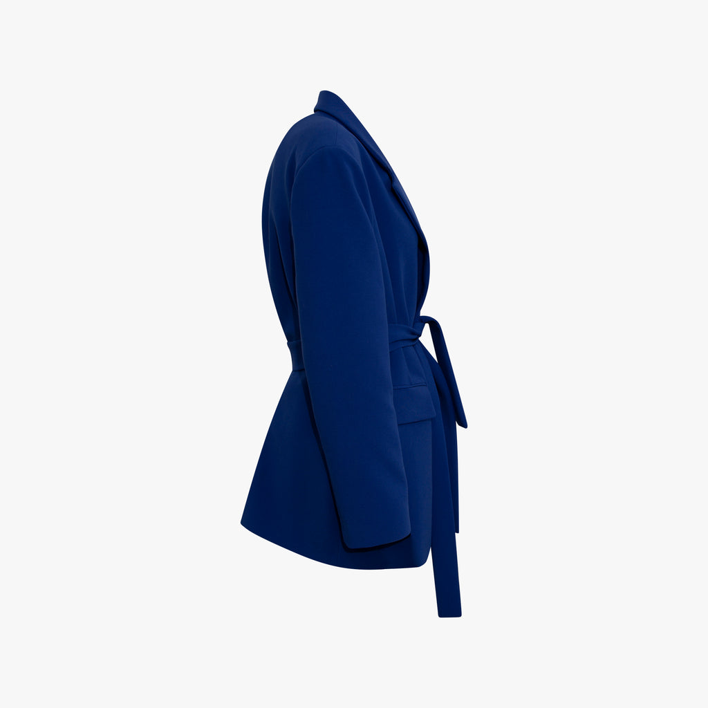 Blazer Kimonostyle | blau