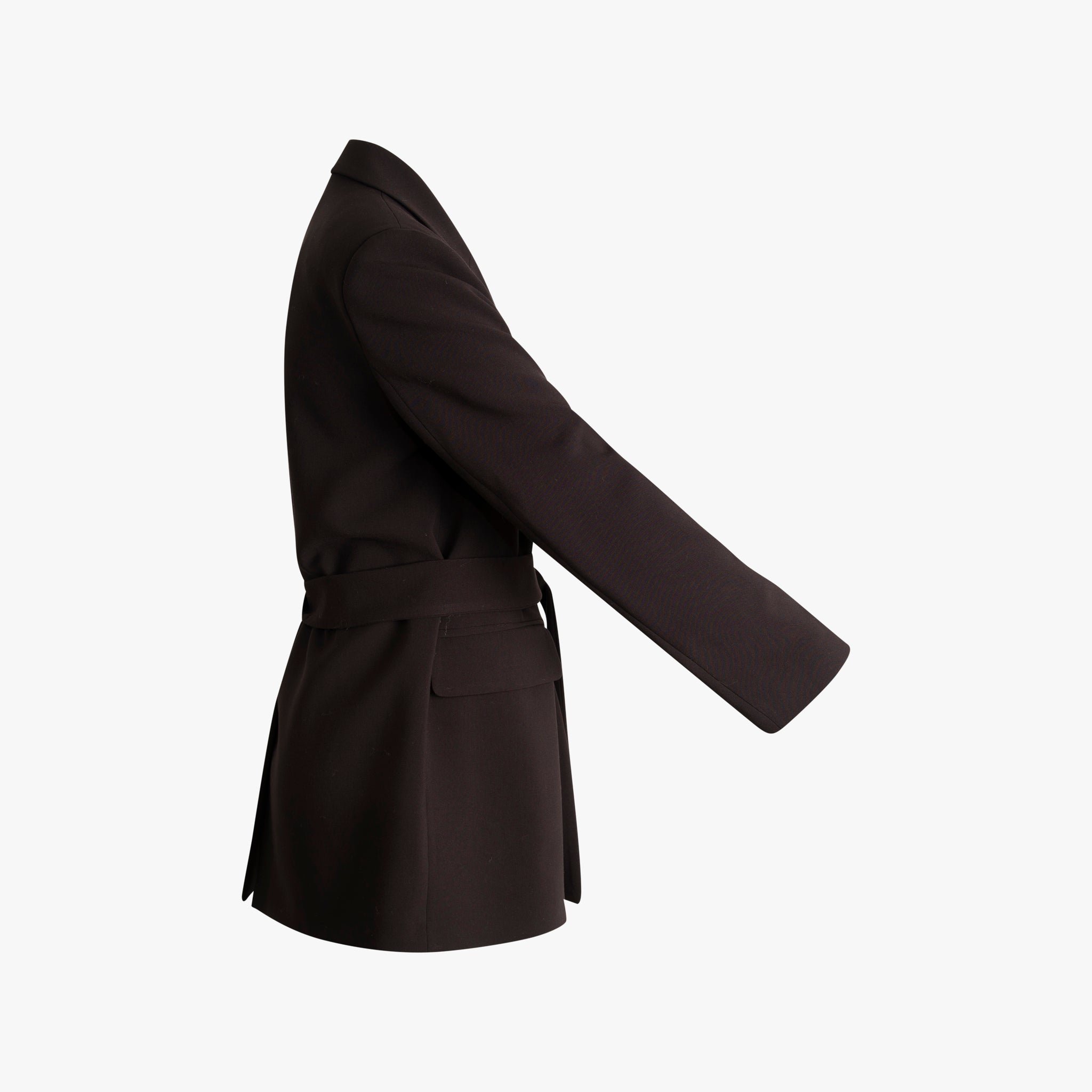 Blazer Kimonostyle | schwarz