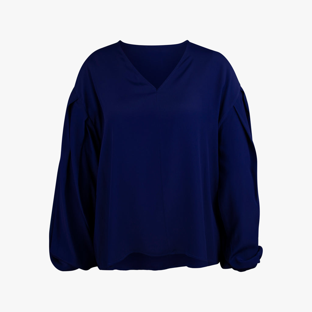 Bluse V-Neck | tinte