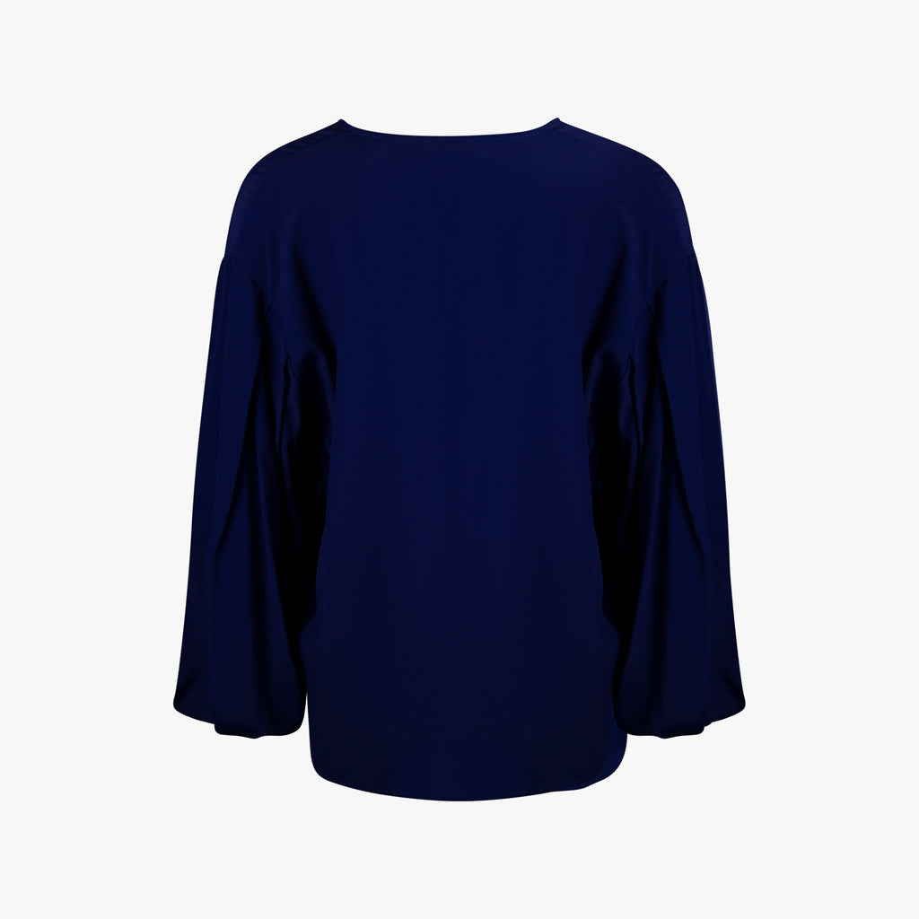 Bluse V-Neck | tinte