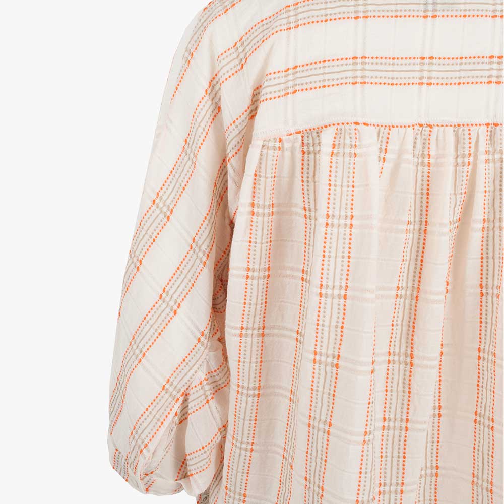 Otto´Dame, Bluse Broderieoptik, Detail Rücken | multicolor