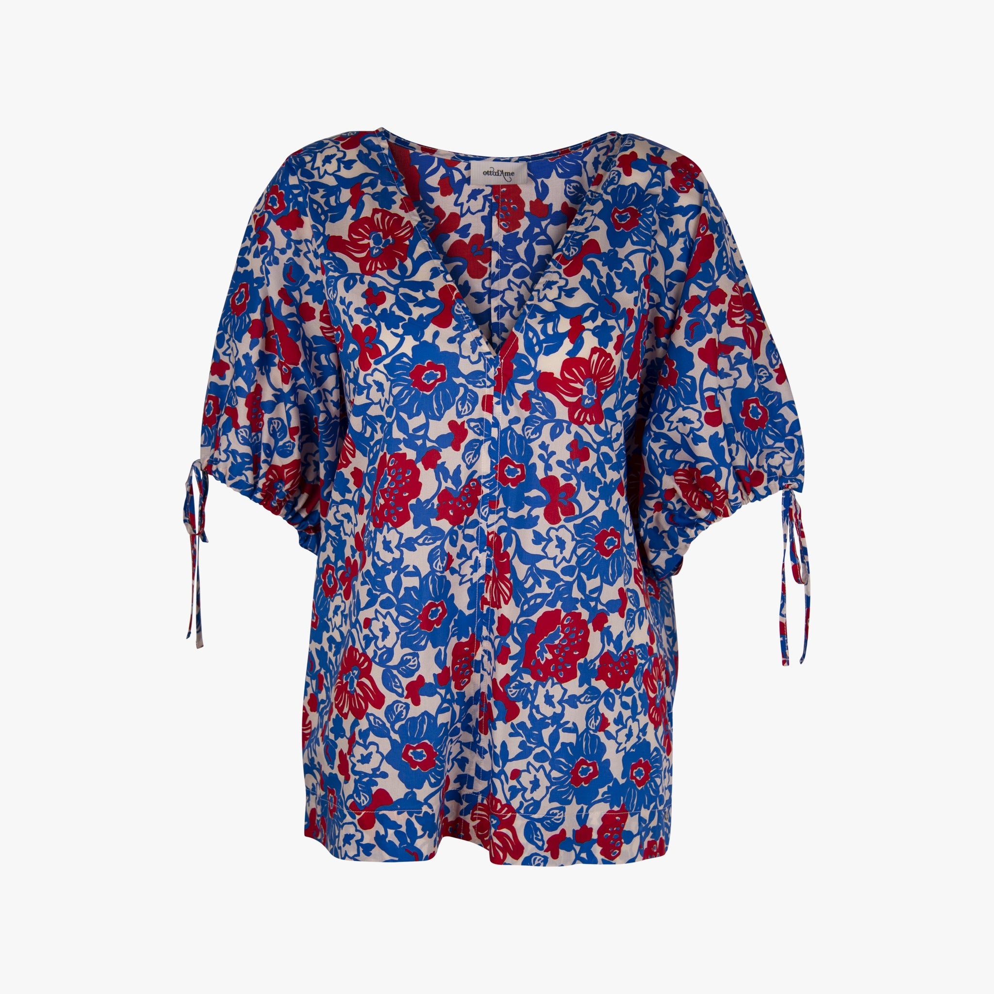 ottod'ame Bluse Flowerprint | multicolor