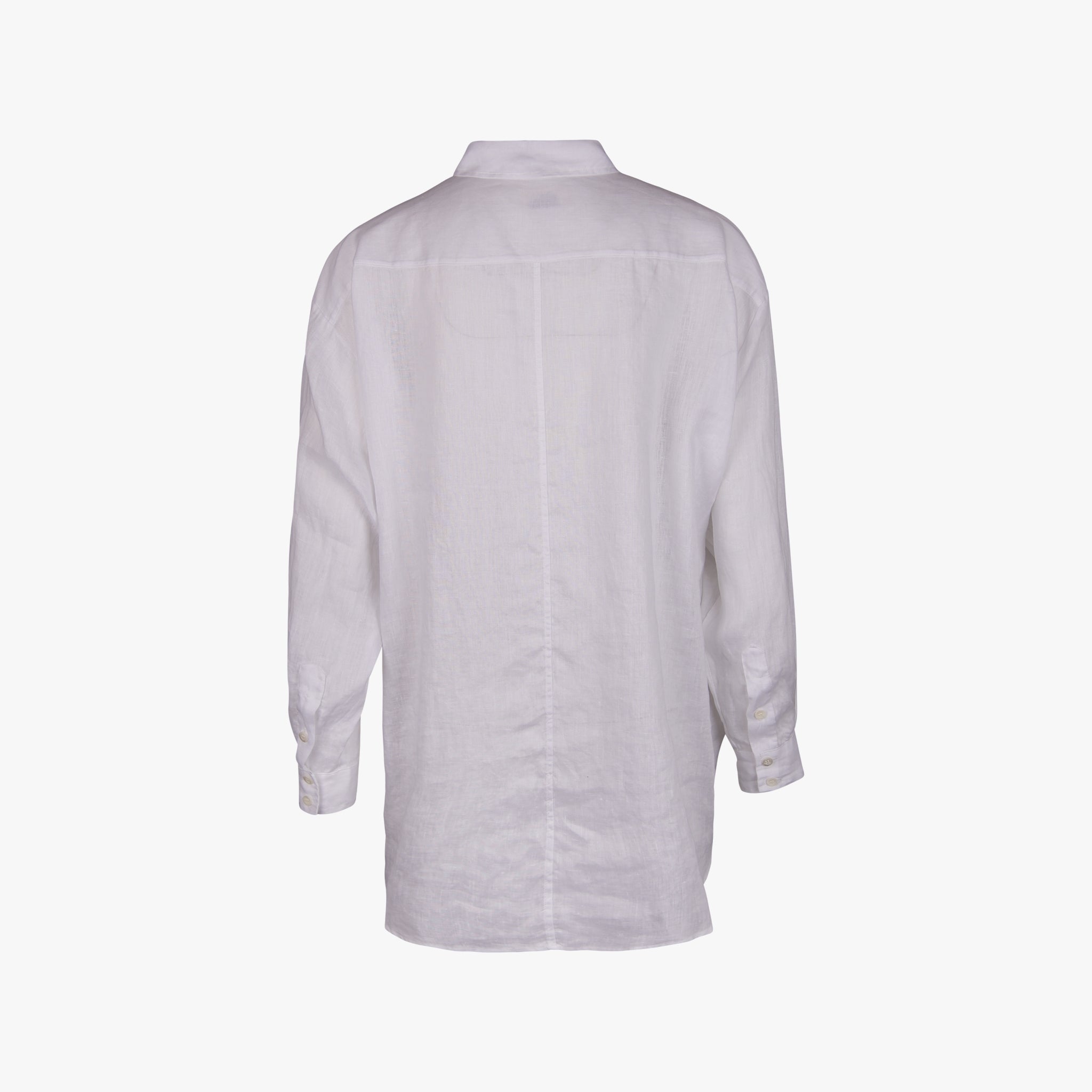 ottod'ame  Bluse Leinen | weiß