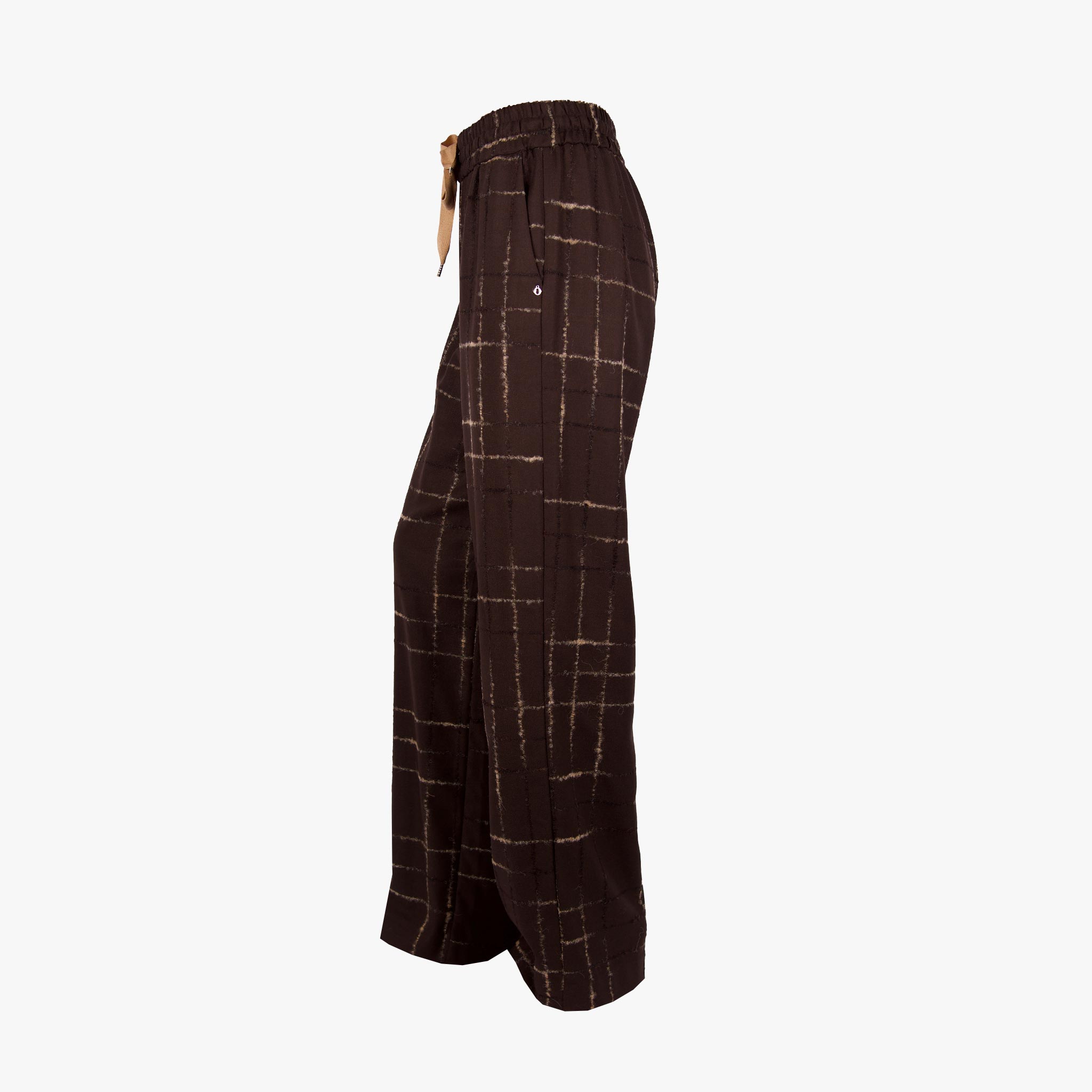 ottod'ame Hose Gitteroptik | braun