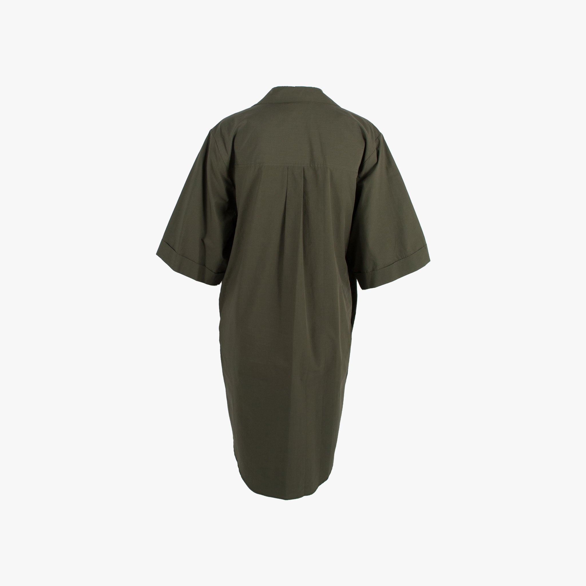 OttoD'Ame Kleid Doublepocket | oliv