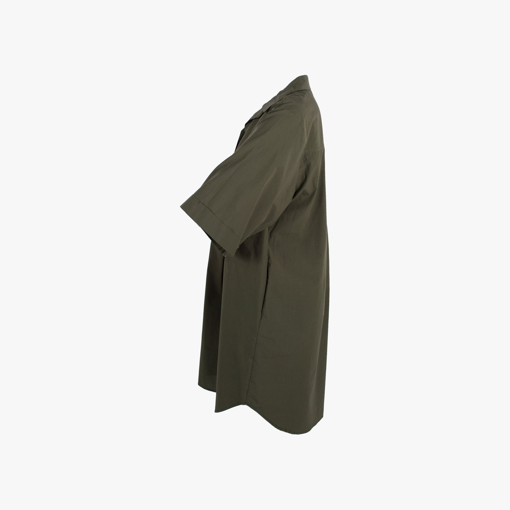 OttoD'Ame Kleid Doublepocket | oliv