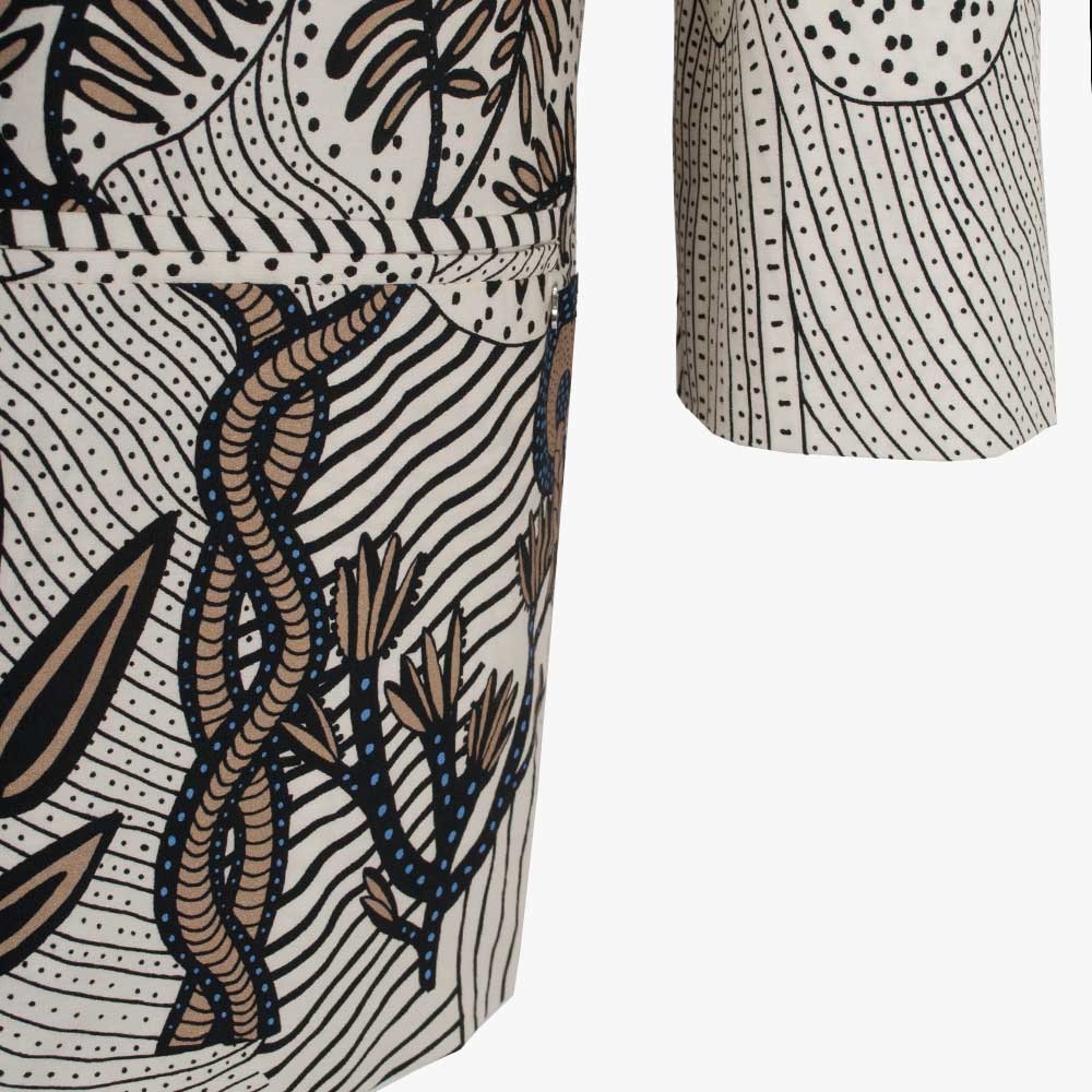 Longblazer Print | creme