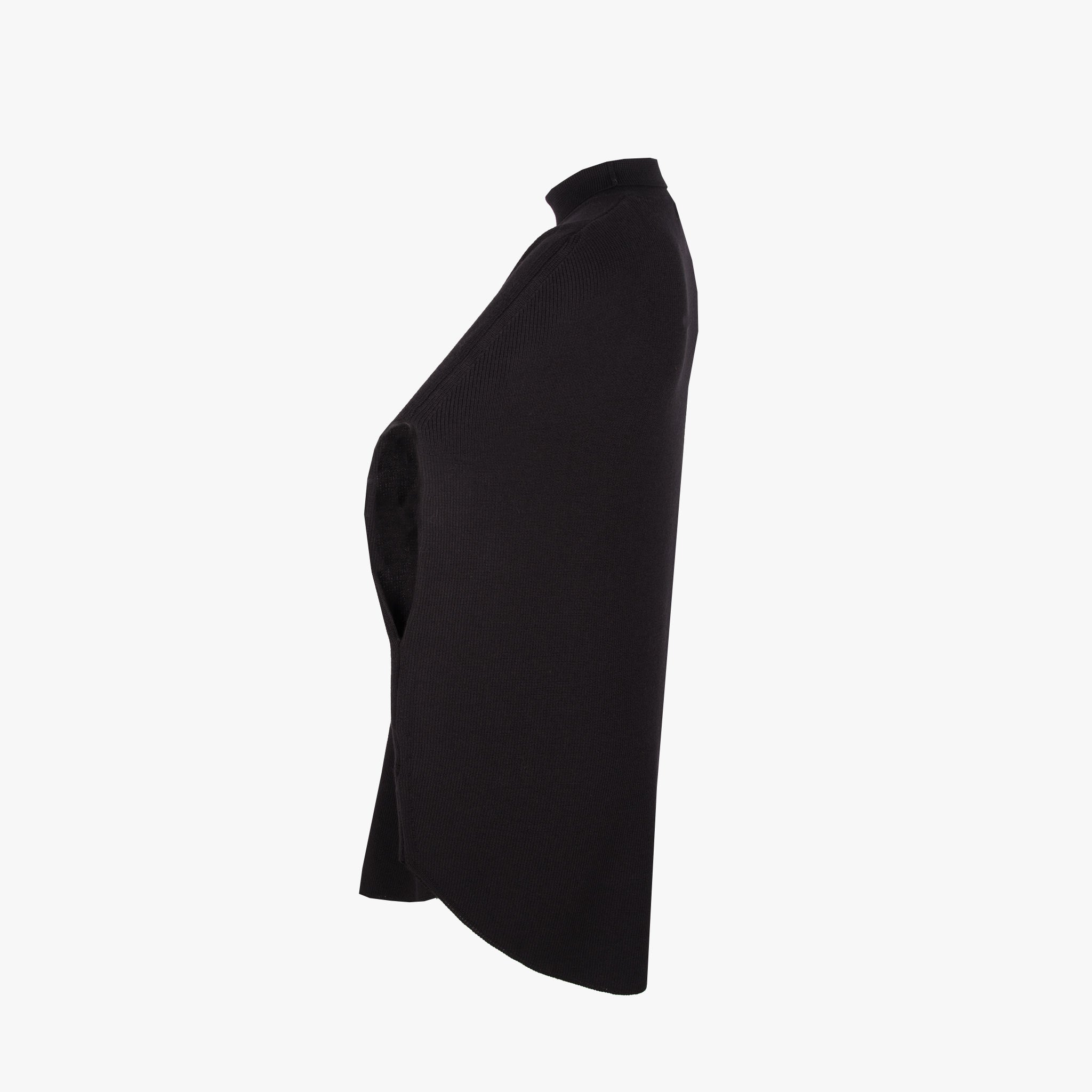 ottod'ame Pullunder lang | schwarz