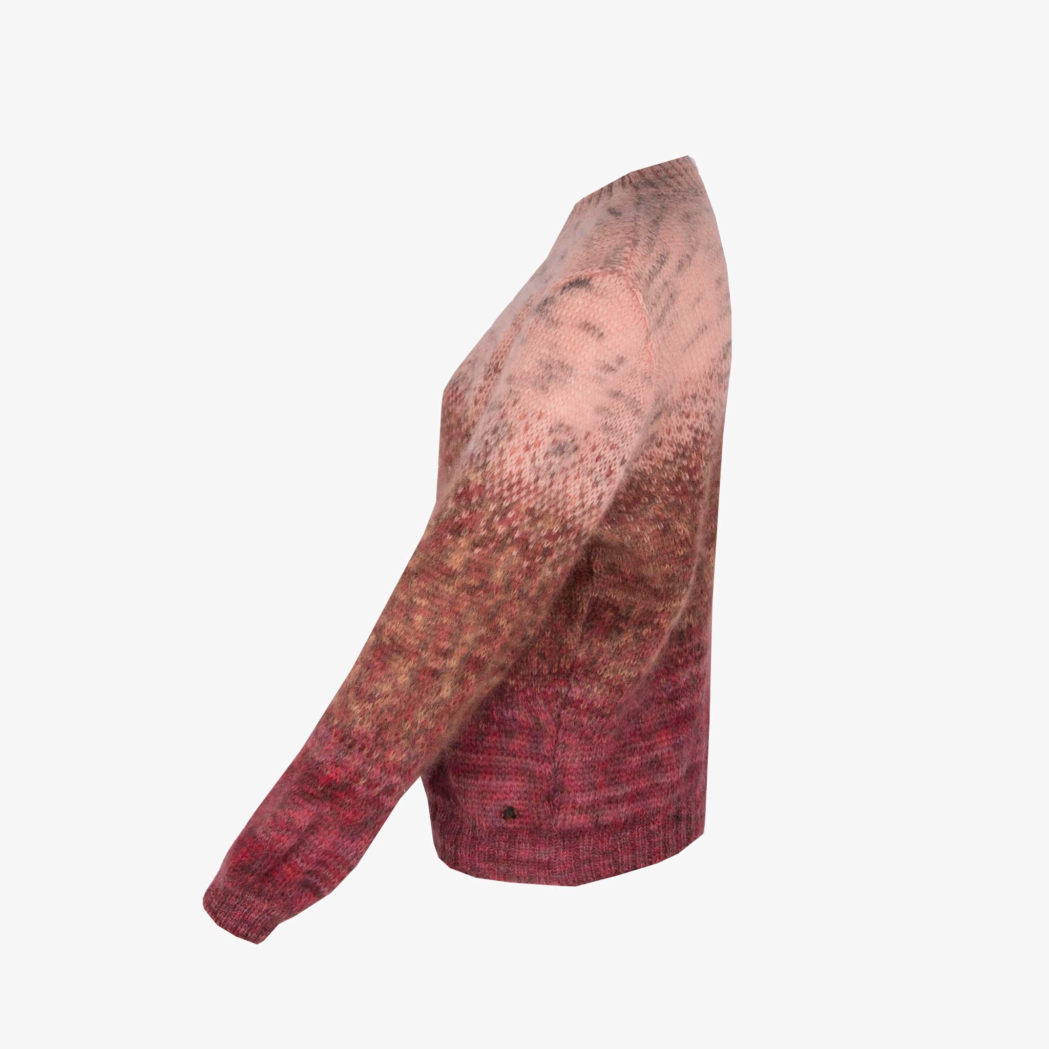 ottod'ame Pulli Farbverlauf | rosa