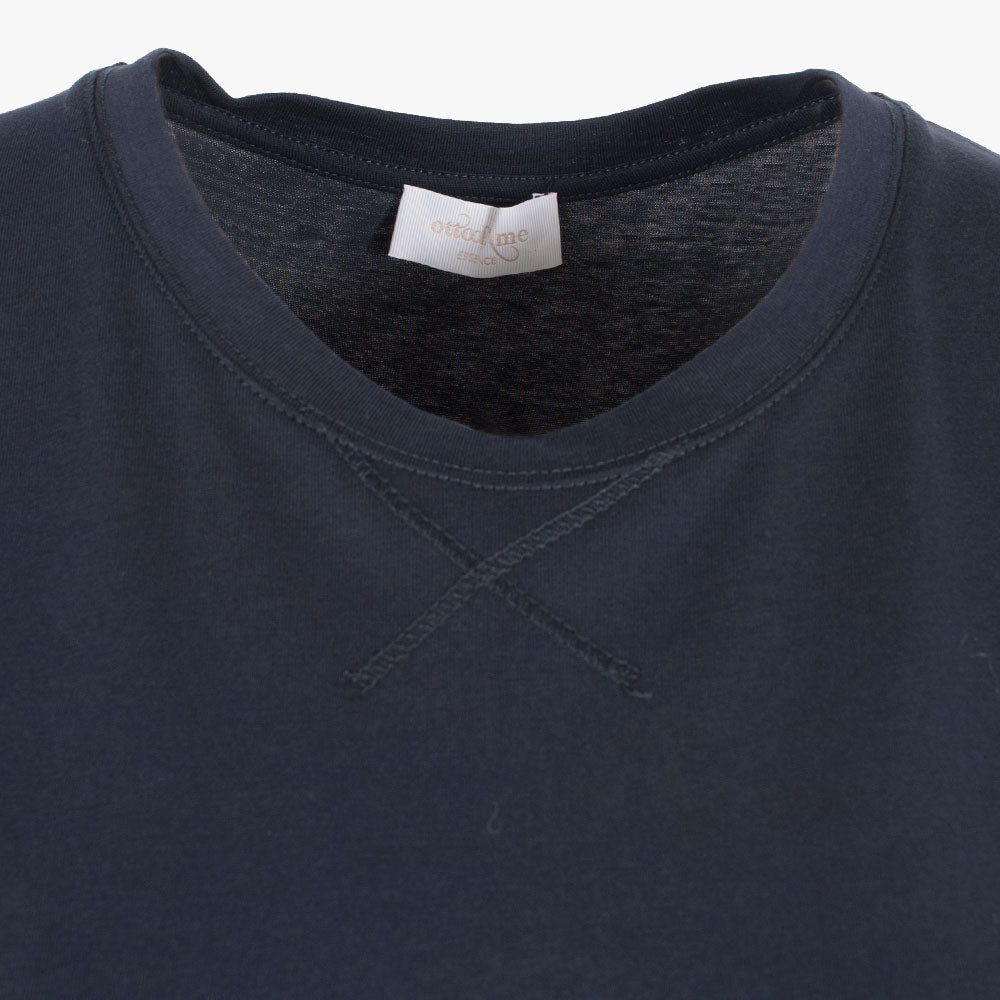 Shirtkleid uni | dunkelblau