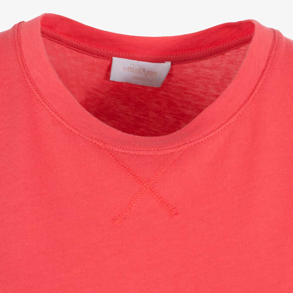 Shirtkleid uni | koralle