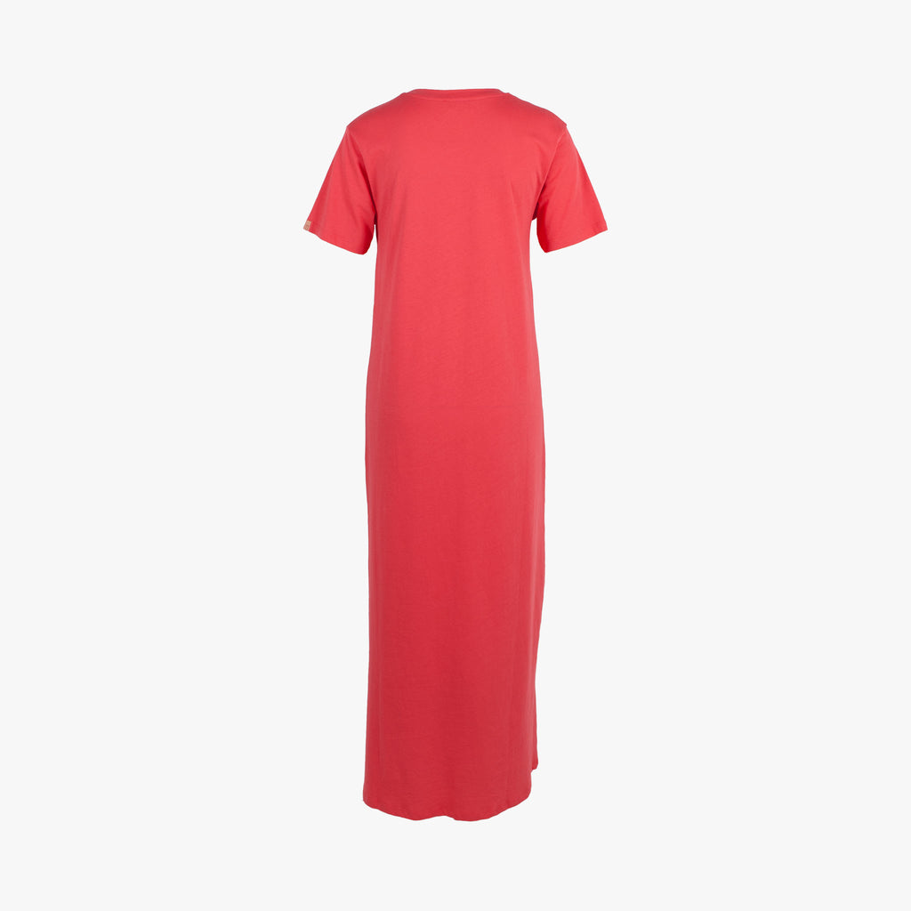 Shirtkleid uni | koralle