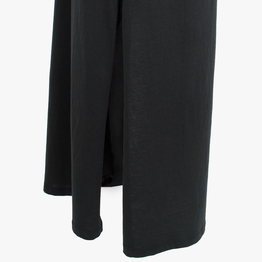Shirtkleid uni | schwarz