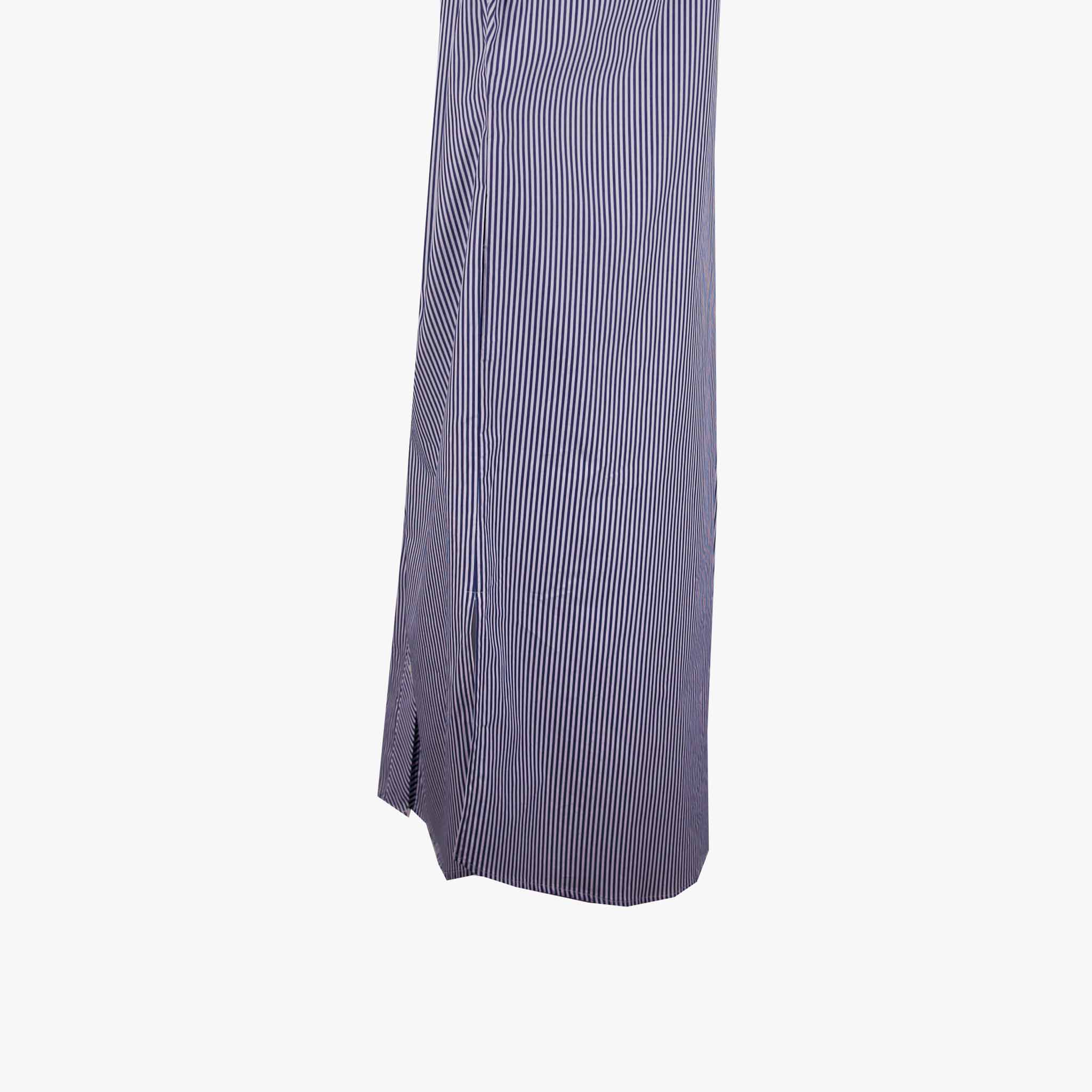ottod'Ame Streifenkleid | blau-weiß
