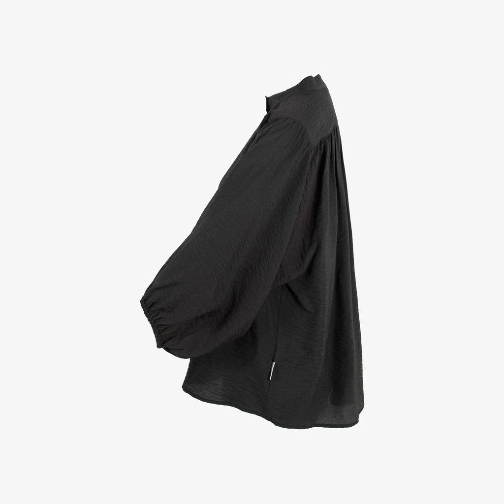 Bluse Ballonarm | schwarz