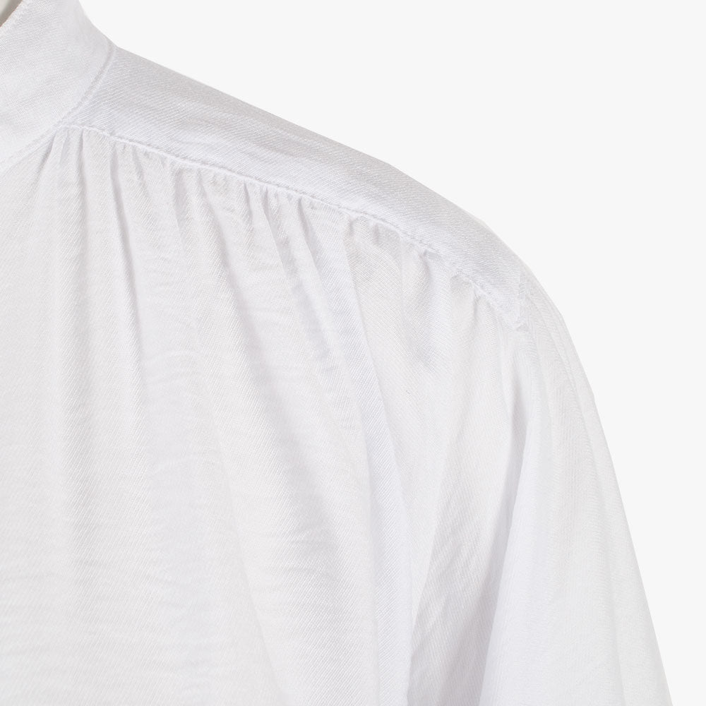 Bluse Ballonarm | weiß