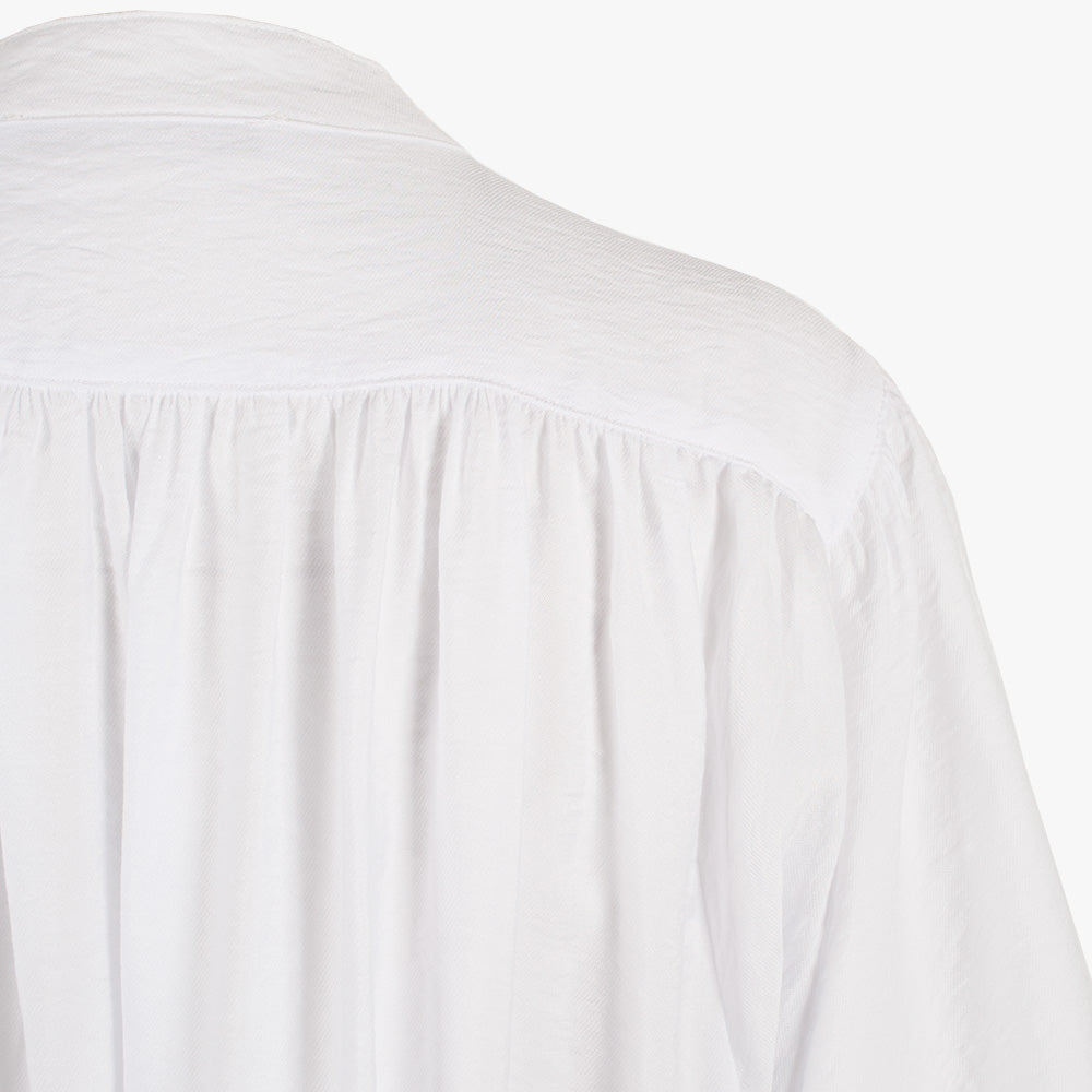 Bluse Ballonarm | weiß