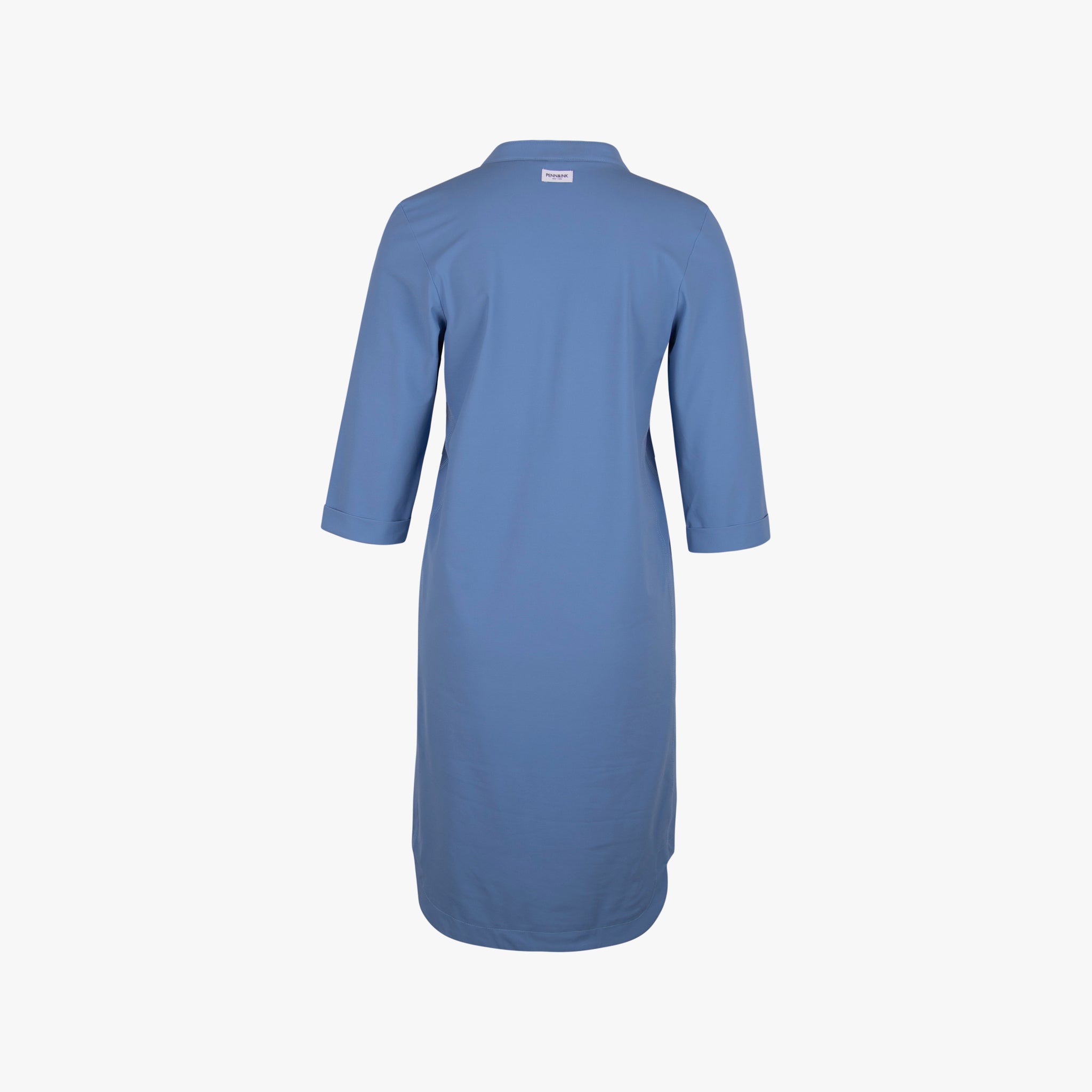 Penn&Ink Kleid uni Jill | blau