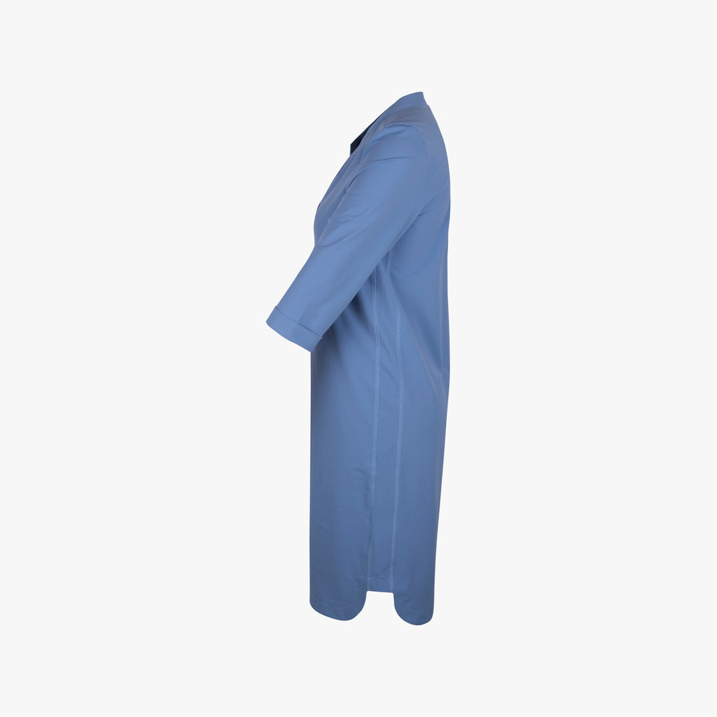 Penn&Ink Kleid uni Jill | blau
