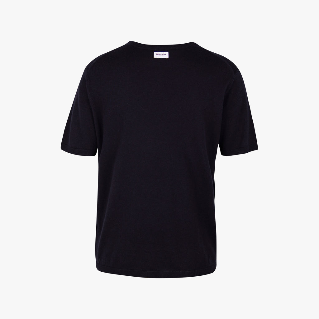 Penn & Ink RH-Feinstrickpulli uni | navy