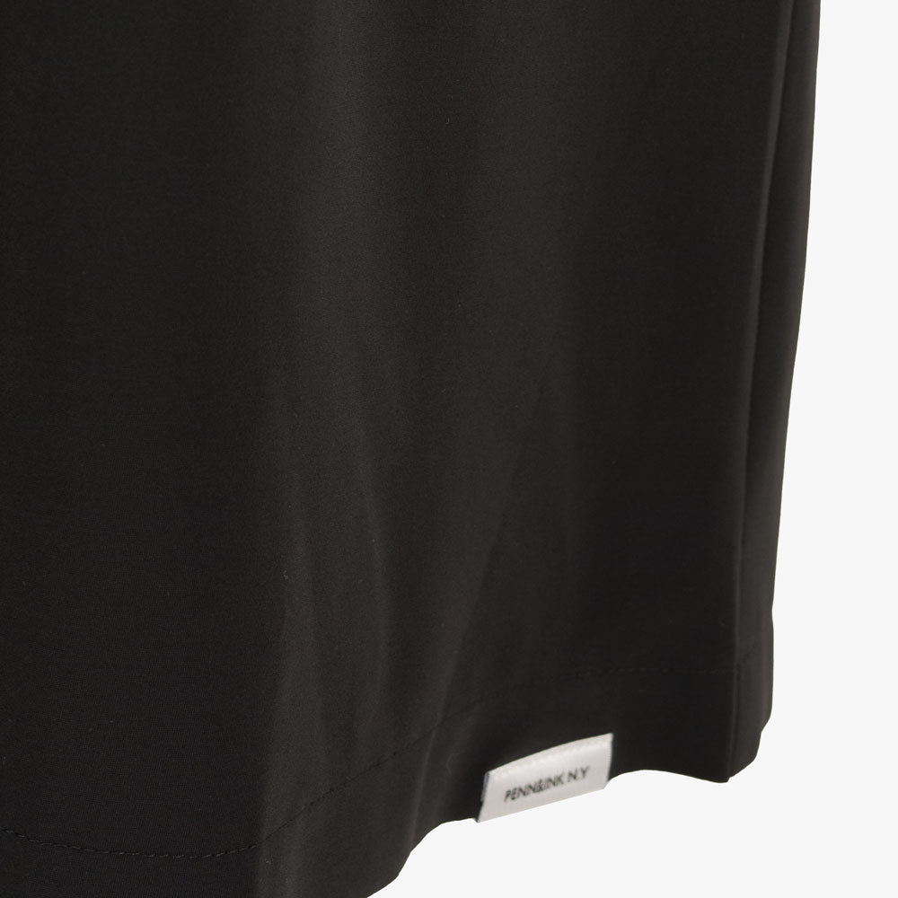 Penn&Ink 1/2 RH-Kleid uni | schwarz 